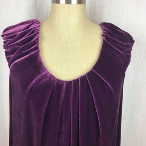 BCBG velvet dress